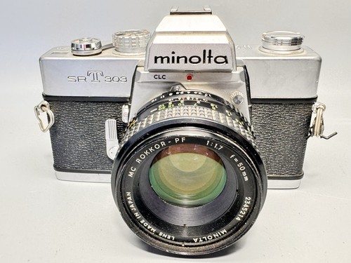 Minolta srt 303 fotocamera - minolta,