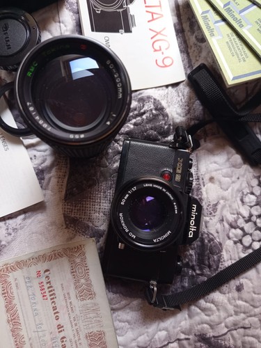 Minolta fotocamera reflex - minolta,
