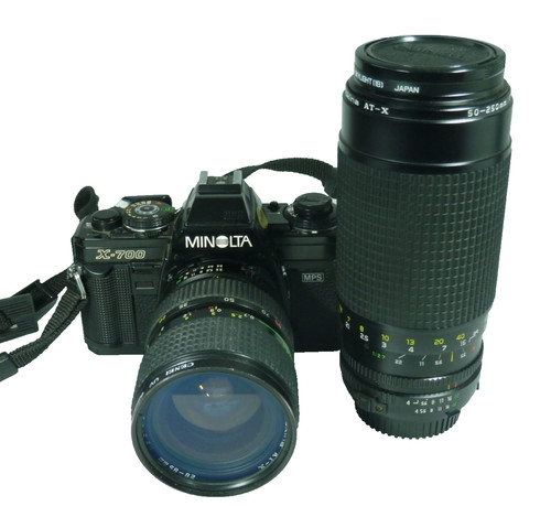 Set fotocamera reflex