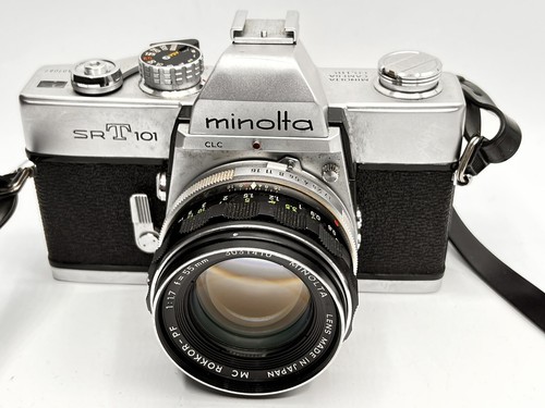 Minolta srt101 fotocamera - minolta,