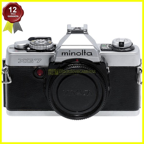Minolta silver fotocamera - minolta, xg-7