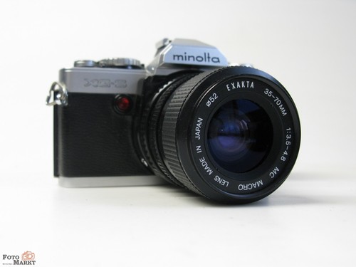 Fotocamera reflex minolta s - reflex, xg-s